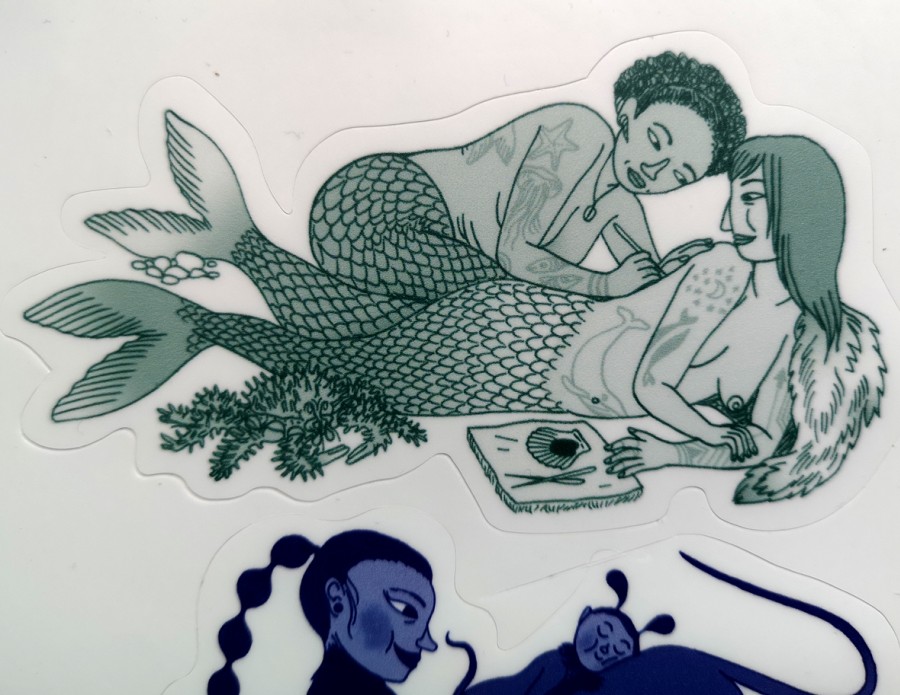 MONSTROUS FEMMES stickerset