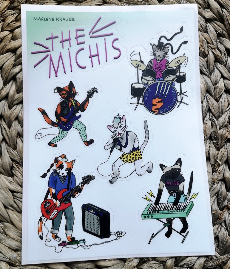 THE MICHIS stickerset