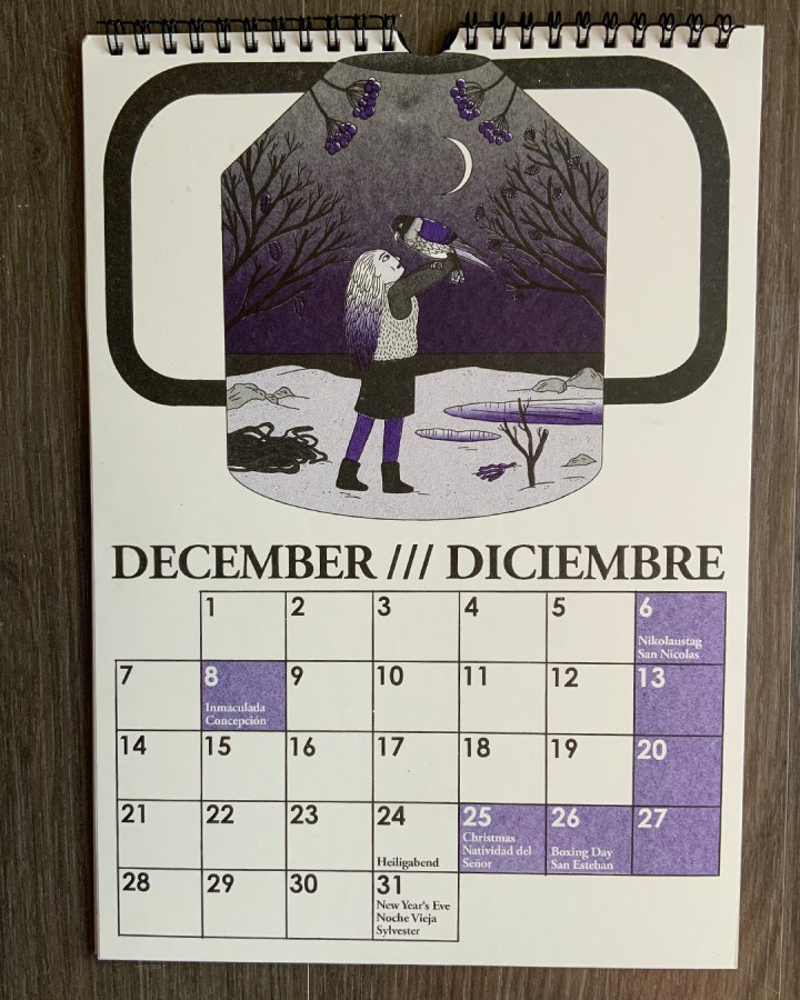✦✦✦Illustrated calendar 2026✦✦✦